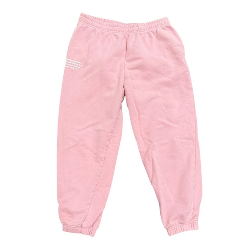 Barstool Sports Call Her Daddy Single Father Era Sweatpants in Pink, Size 2XL